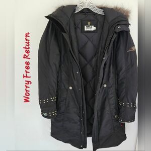Down Ski Parka Coat By Reknown Italian Brand Hell Is For Heroes Women